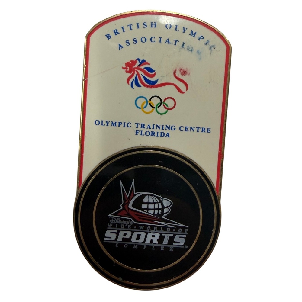 Disney British Olympic Association Training Centre Florida Spinner Pin BOA